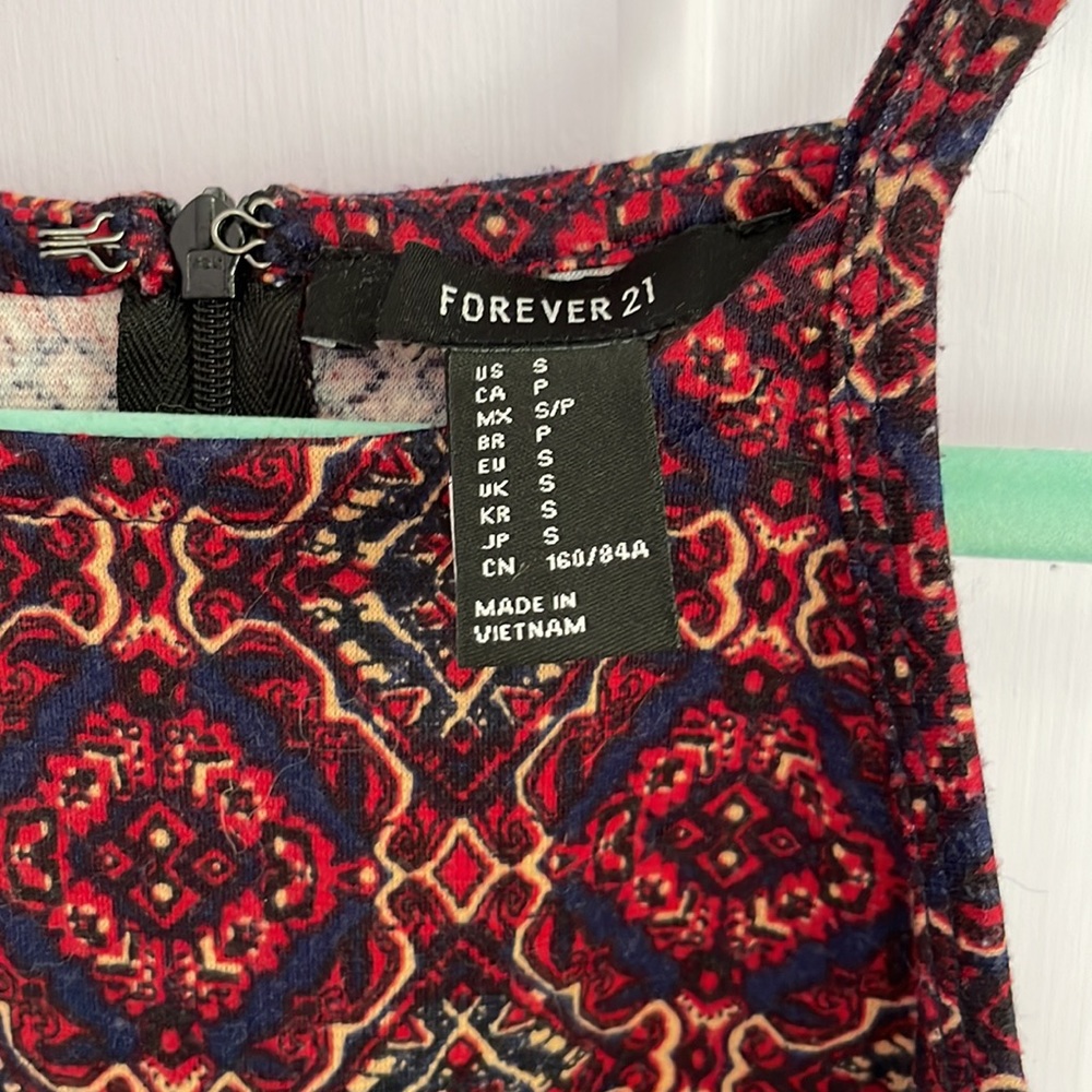 Forever 21 Pattern Mini Dress - Picture 5 of 5